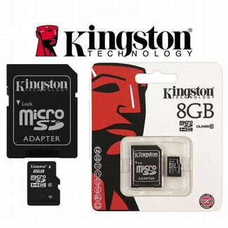 Kingston mikro cd 8 gb klass 10