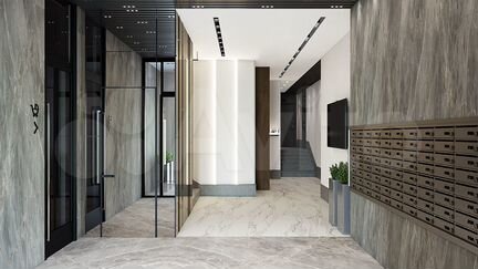 1-к квартира, 45.5 м², 17/17 эт.