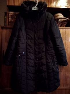 Зимняя куртка удлиненная 50-52