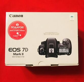 Canon 7d mark ii новый Рст