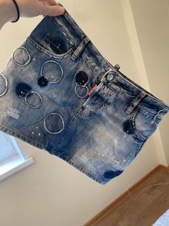 Юбка джинсовая