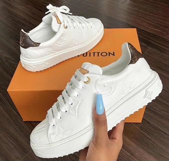 Кроссовки Louis Vuitton Белые