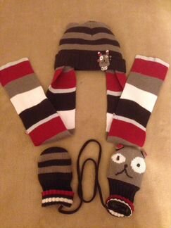 Шапка и варежки