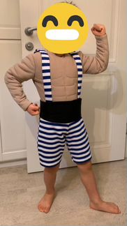 Новогодний костюм силача