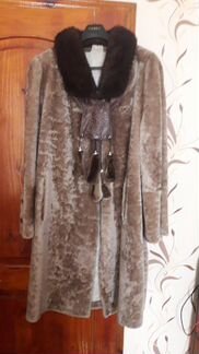 Шуба из мутона 56 размер