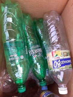 Бутылки пластиковые чистые 1,5л