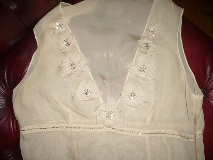 Нежный костюм Betty Barclay натуральный шелк 42-44