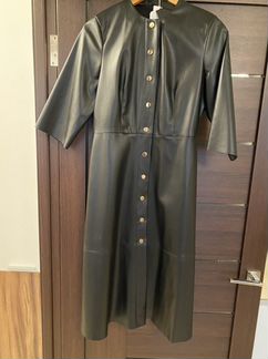 Кожаное платье