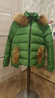 Пуховик с мехом