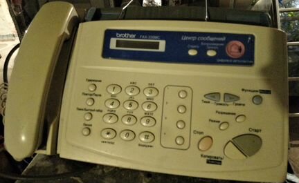 Факс с цифровым автоответчиком Brother FAX-335MC