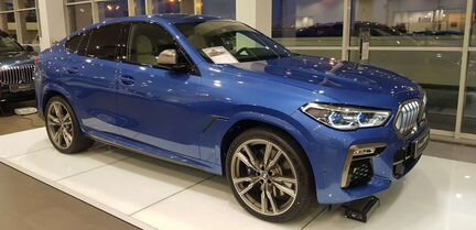 Диффузор заднего бампера для BMW X6 G06 (бмв Х6)
