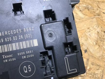 Блок управления двери задний левый Mercedes-Benz
