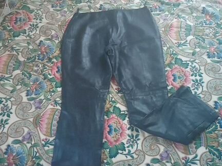 Брюки кожаные женские 48-50 р