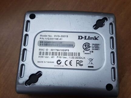 SIP адаптер d-link DVG-2001S