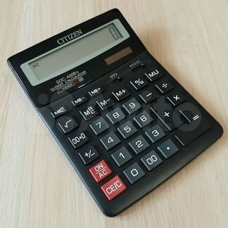 Калькулятор citizen SDC-400BII