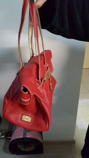 Сумка женская летняя (розовый мешок)