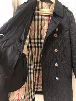 Стеганое пальто Burberry