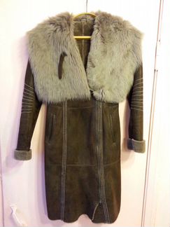 Натуральная дубленка из меха тосканы