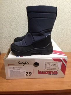 Kuoma 29р. сапоги зимние