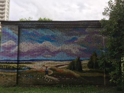 Проффесиональное граффити оформление