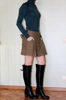 Шерстяная юбочка от Sultanna Frantsuzova