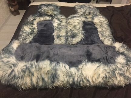 Меховые накидки из овчины
