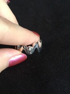 Колье Tiffany &Co сердечки