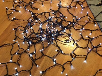 Гирлянда уличная / занавес 2 на 2 метра