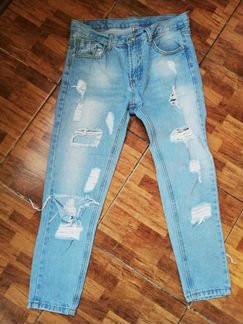 Джинсы бойфренды р-р S 40-42