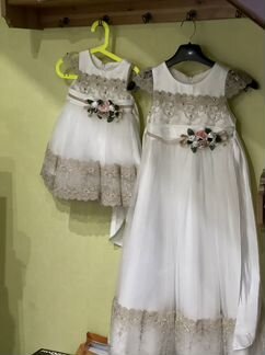 Нарядное платье для девочки 2 года, 9 лет