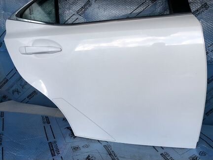 Задняя правая дверь, белая Lexus IS 3 2013-2019