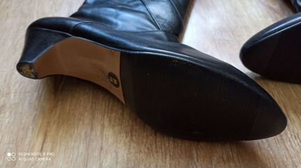 Сапоги натуральная кожа