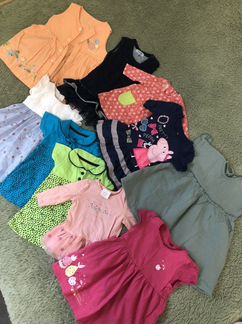 Одежда для девочки более 100 позиций (0-12 мес)