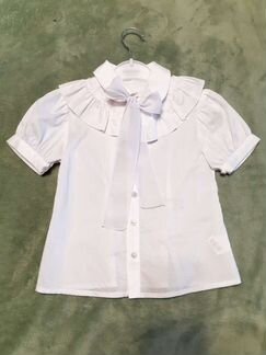 Школьная форма пакетом. Блузки, платья р-р 116-122