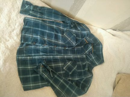 Джинсы+ рубашка все Kiabi на 10 лет