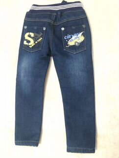 Джинсы новые утеплённые