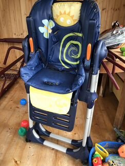 Стульчик для кормления chicco polly