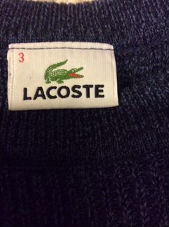 Lacoste original джемпер р.S-M