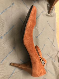 Туфли кожаные Sergio Rossi, Pollini,б/у, 37,5 -38