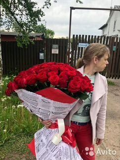 Розы, Букеты Цветы 25 51 151 201 501 101