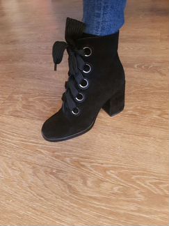 Ботильоны Tervolina замша демисезон