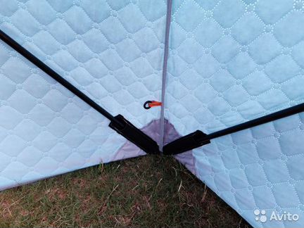 Палатка куб 2,4х2,4 (три слоя)