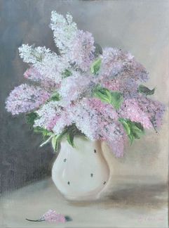 Картина Сирень, холст 30*40, масло