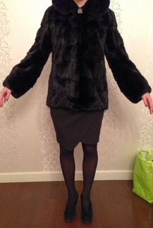 Шикарная норковая шуба 