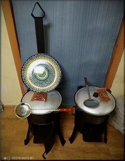 Узбекские казаны из чугуна