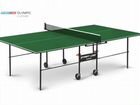 Теннисный стол Olympic green с сеткой