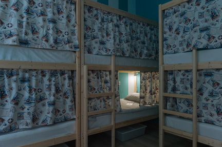 Двухъярусная кровать для Хостела