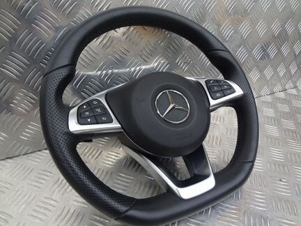 Руль Mercedes w205 GLC x253 в сборе с подушкой