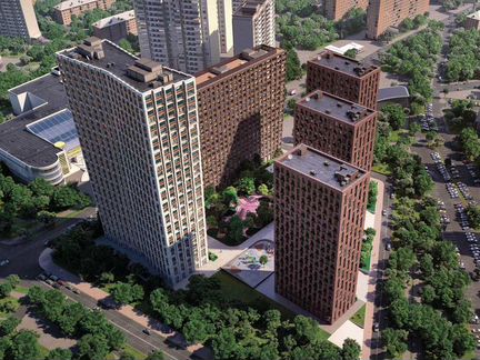 3-к квартира, 75.2 м², 12/23 эт.