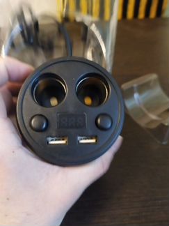 Зарядное устройство в прикуриватель 2 USB-порта